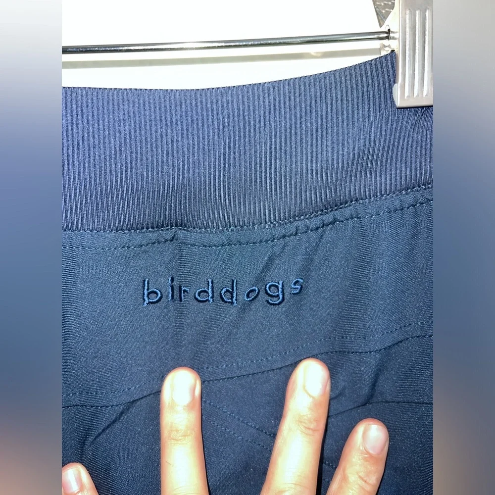 Birddogs women Joggers Size S Navy Drawstring Pockets Boom - Picture 6 of 7
